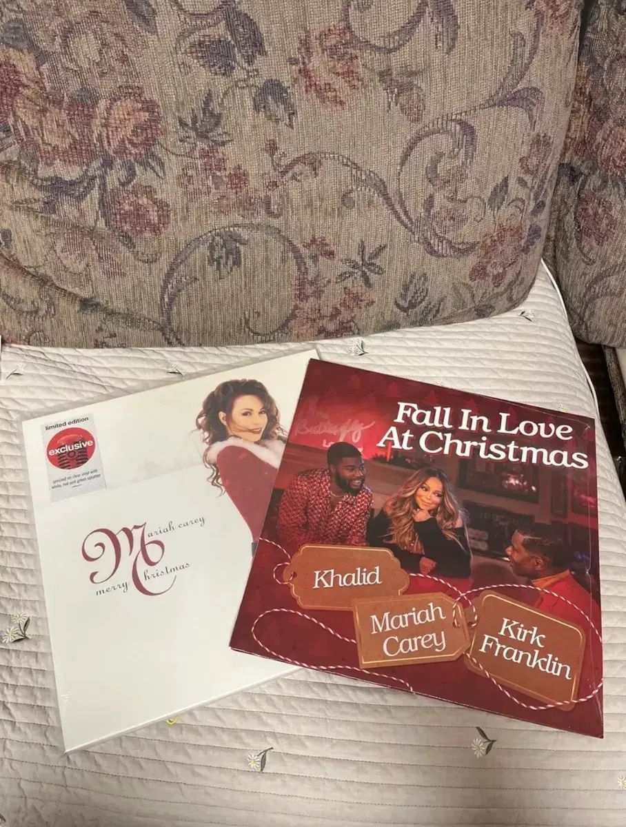 マライア キャリー キャロル LP 2 種