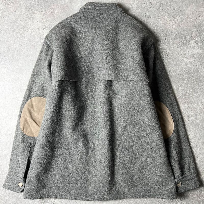 80s 黒タグ Eddie Bauer ウール ダブル マッキーノ ジャケット / 80