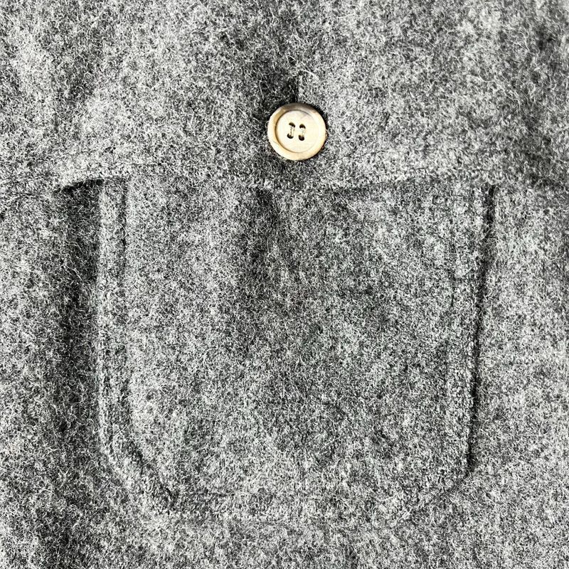 80s 黒タグ Eddie Bauer ウール ダブル マッキーノ ジャケット / 80