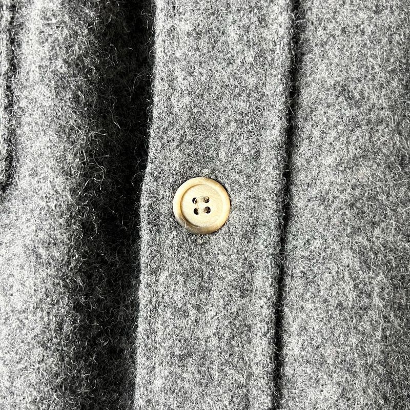 80s 黒タグ Eddie Bauer ウール ダブル マッキーノ ジャケット / 80