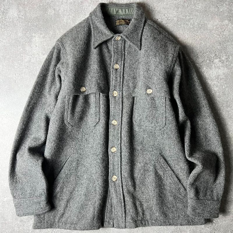 80s Eddiebauer ダブルマッキーノジャケット Eddie bauer エディーバウアー 80s ダブルマッキーノクルーザー