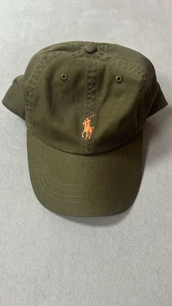 POLO ポロラルフローレン コットン チノ ベースボールキャップ カーキ