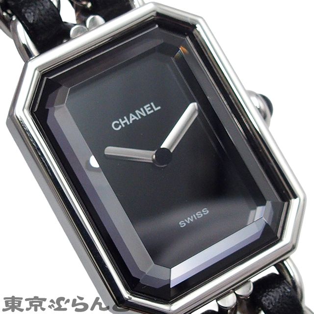  シャネル CHANEL プルミエール H 0451 ブラック ステンレススチール レザー L 腕時計 レディース クォーツ 腕時計(クォーツ) 腕時計(アナログ)