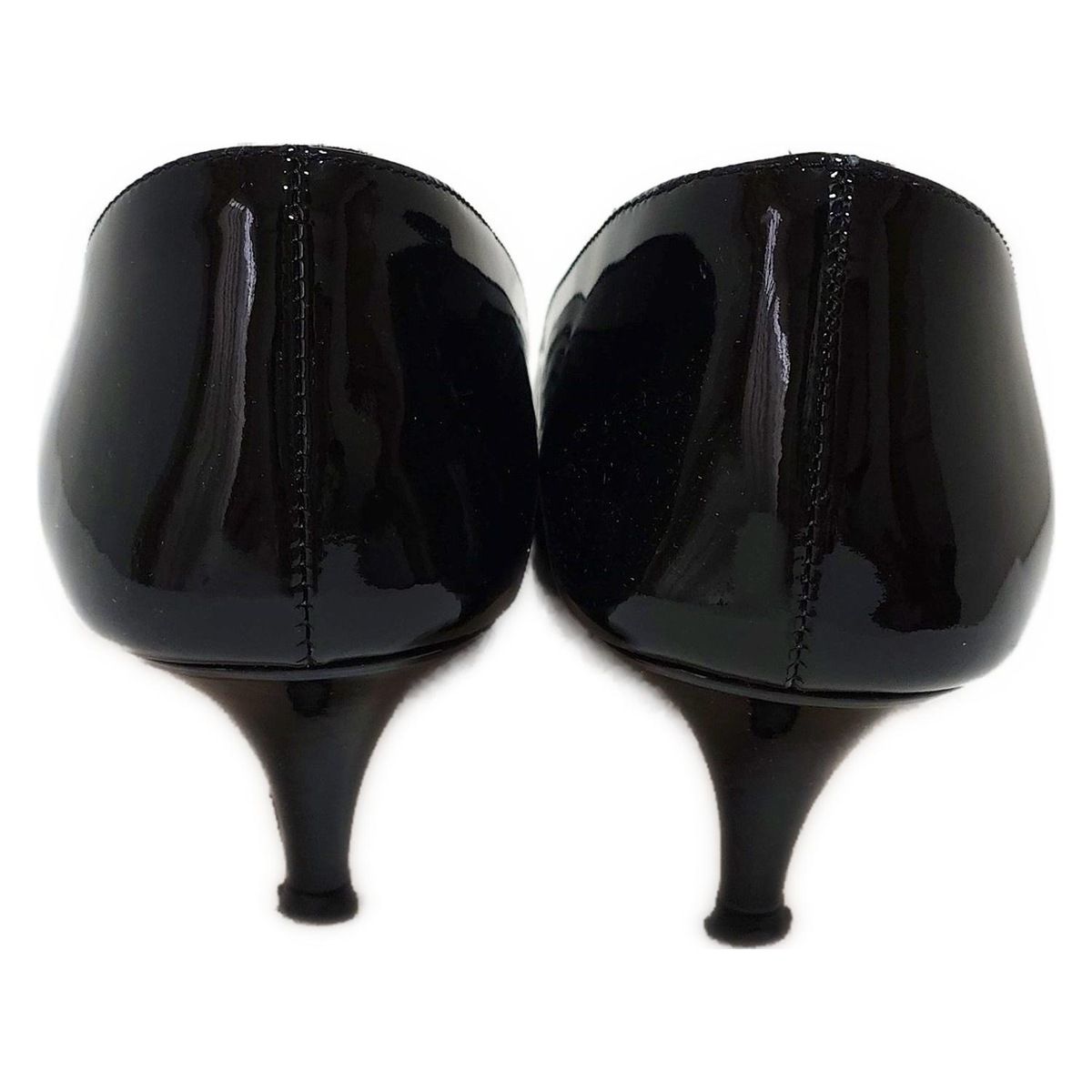 FABIO RUSCONI(ファビオルスコーニ) パンプス 37 1/2 レディース - 黒