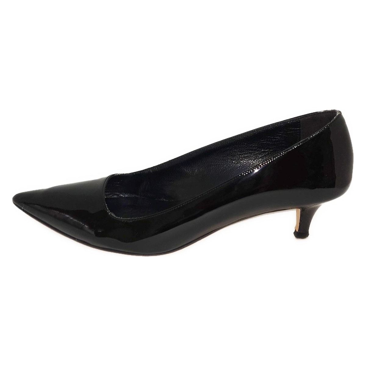 FABIO RUSCONI(ファビオルスコーニ) パンプス 37 1/2 レディース - 黒