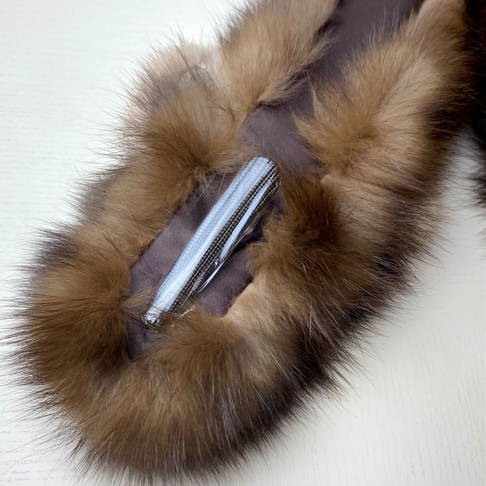 クリスマスフェア🎄🎁✨ 超高級！ロシアンセーブルリボンマフラー*毛皮