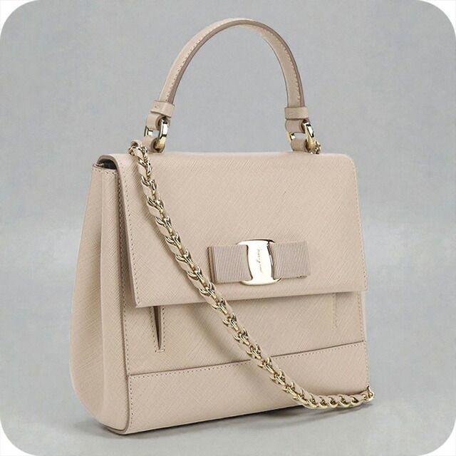 フェラガモ FERRAGAMO バッグ レディース 21 F570 ヴァラ リボン 2WAY