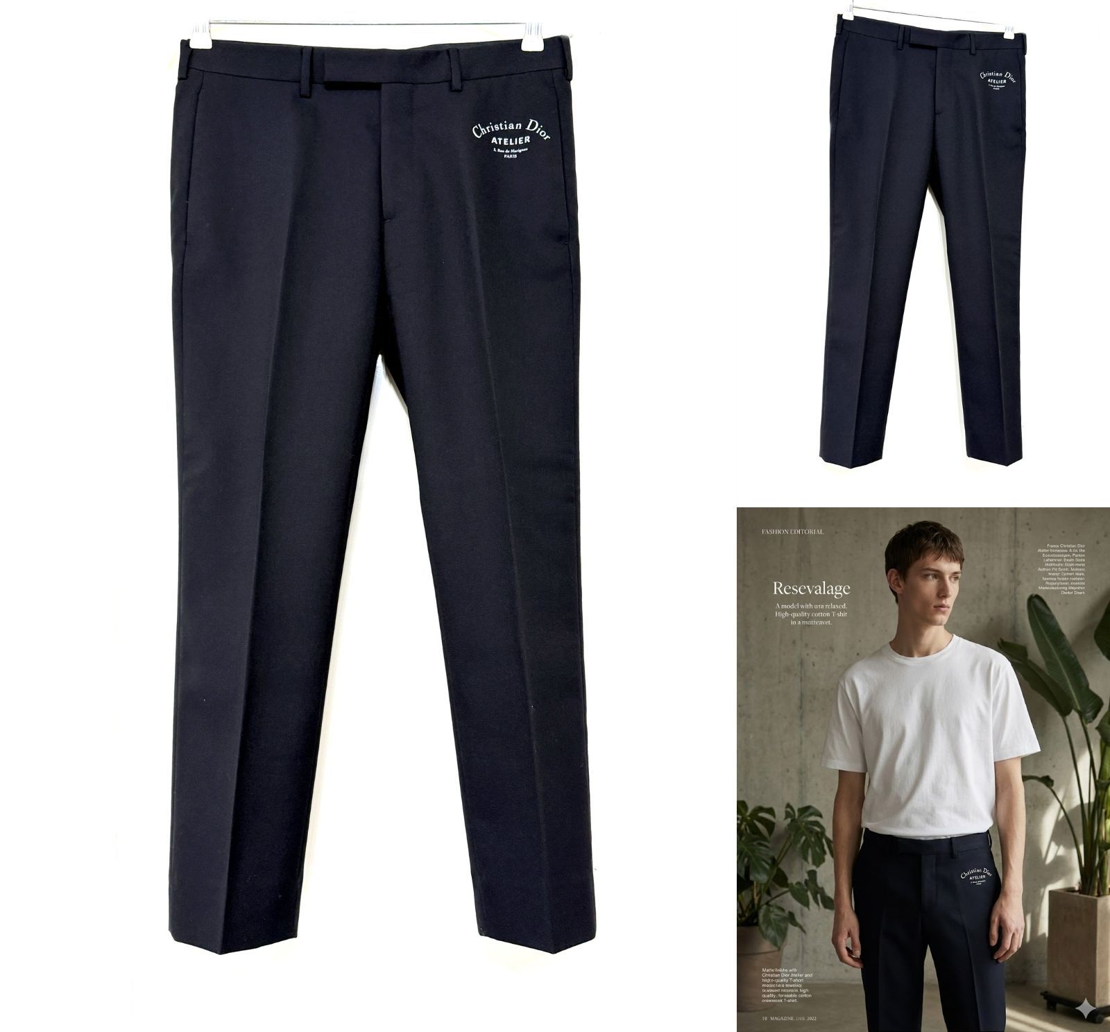 国内正規 レア 極美品 希少 Dior HOMME ディオール オム ATELIER