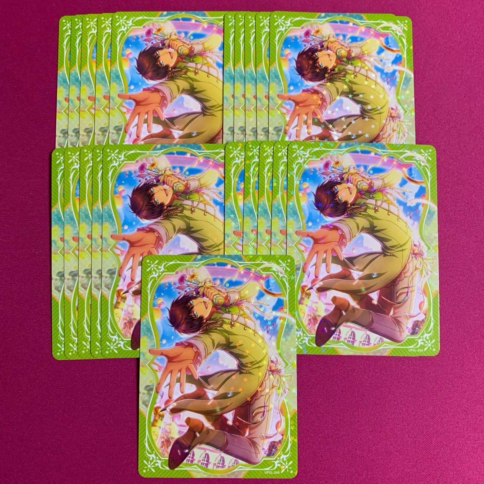 うたプリ 愛島セシル 大量セット ビジュアルコレクションカード うたの