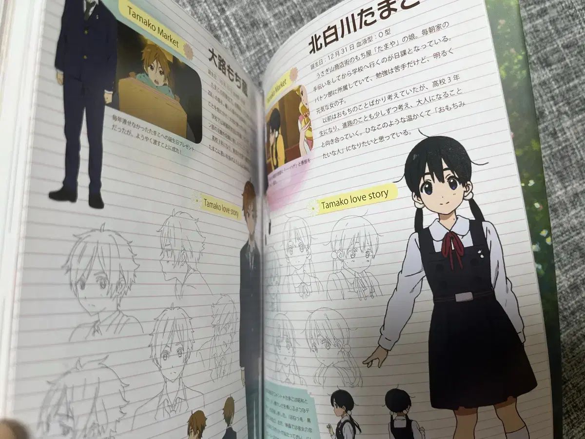 タマコ マーケット LOVEストーリー アニメ イラスト&設定集 (アート