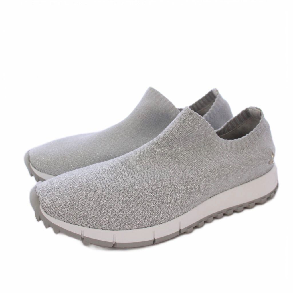 ジミーチュウ JIMMY CHOO VERONA ヴェローナニットスニーカー 37 