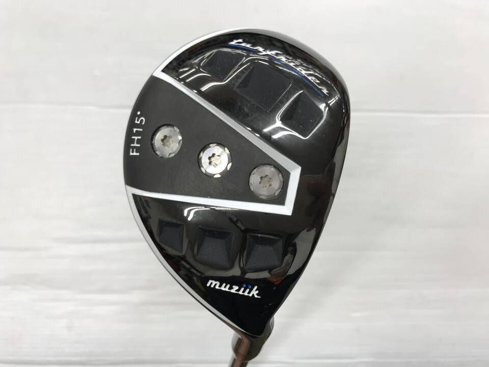 ムジーク 15度 turfrider TR 6 Sフレックス ユーティリティ 最短