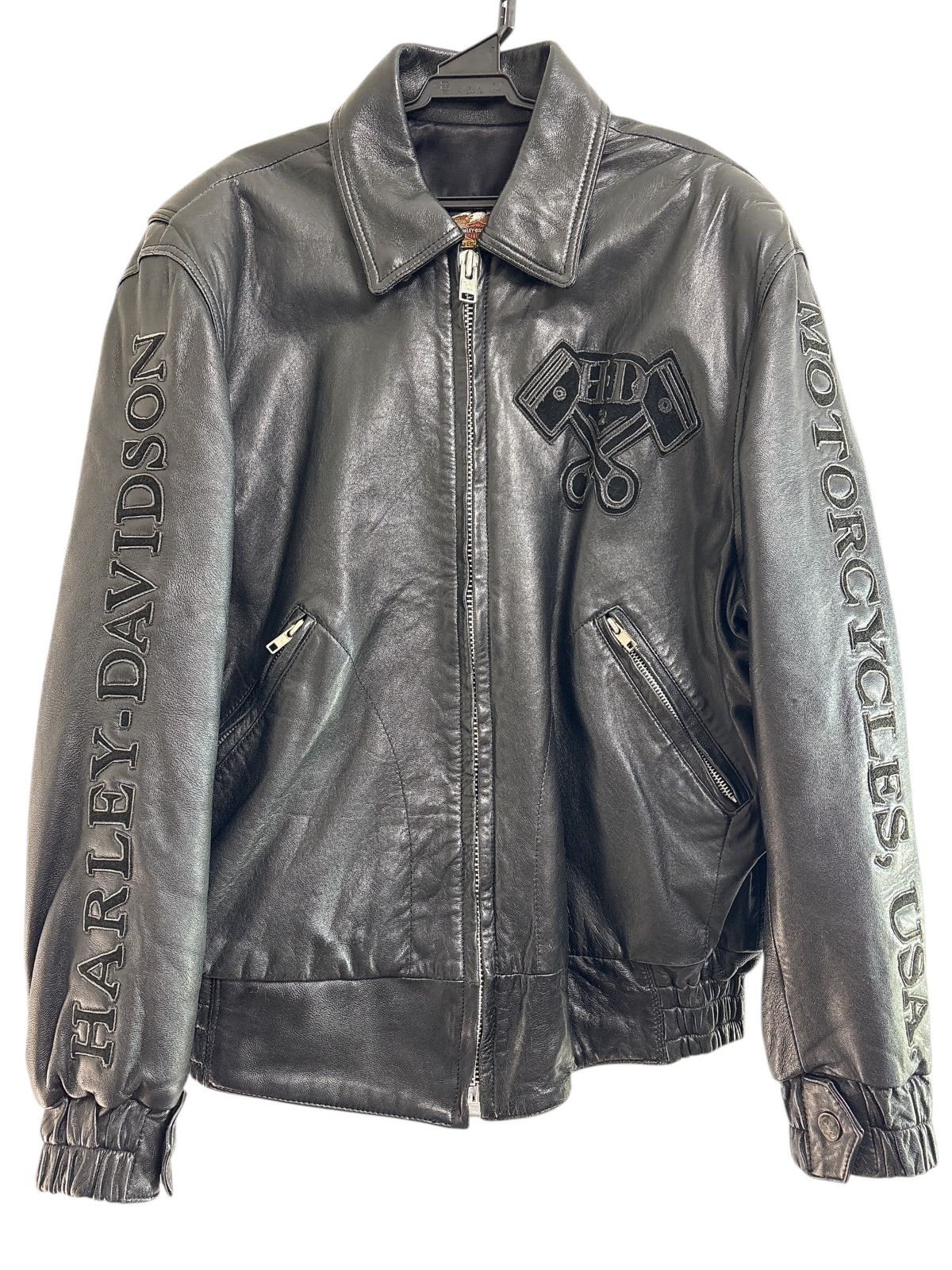 超希少】美品 ゴート・スキン本革製 ハーレーダビッドソン ライダース