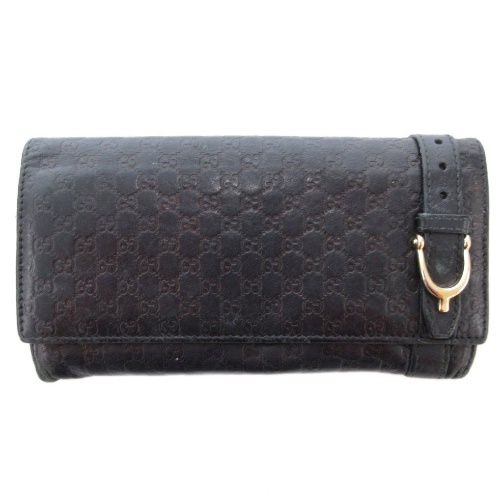 グッチ GUCCI グッチシマ 長財布 ウォレット シグネチャー レザー 本革