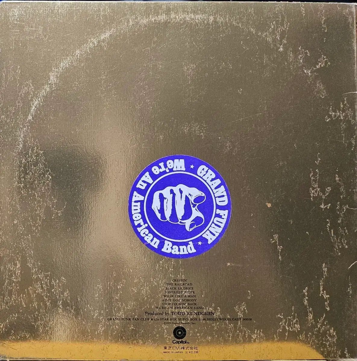 BA ー 265 LP すばらしいです パンク We re An American