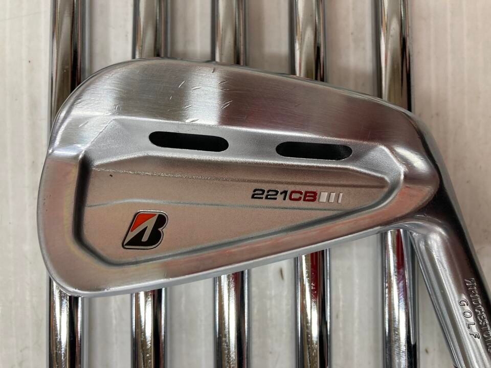 ブリヂストン 221 CB ダイナミックゴールド S 200フレックス アイアンセット 最短