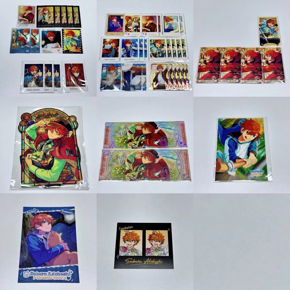 在庫整理 あんさんぶるスターズ！ 明星 スバル 公式グッズ バッジ 中国あんさんぶるスターズ！！ 中国あんスタ アクリル パシャ 限定