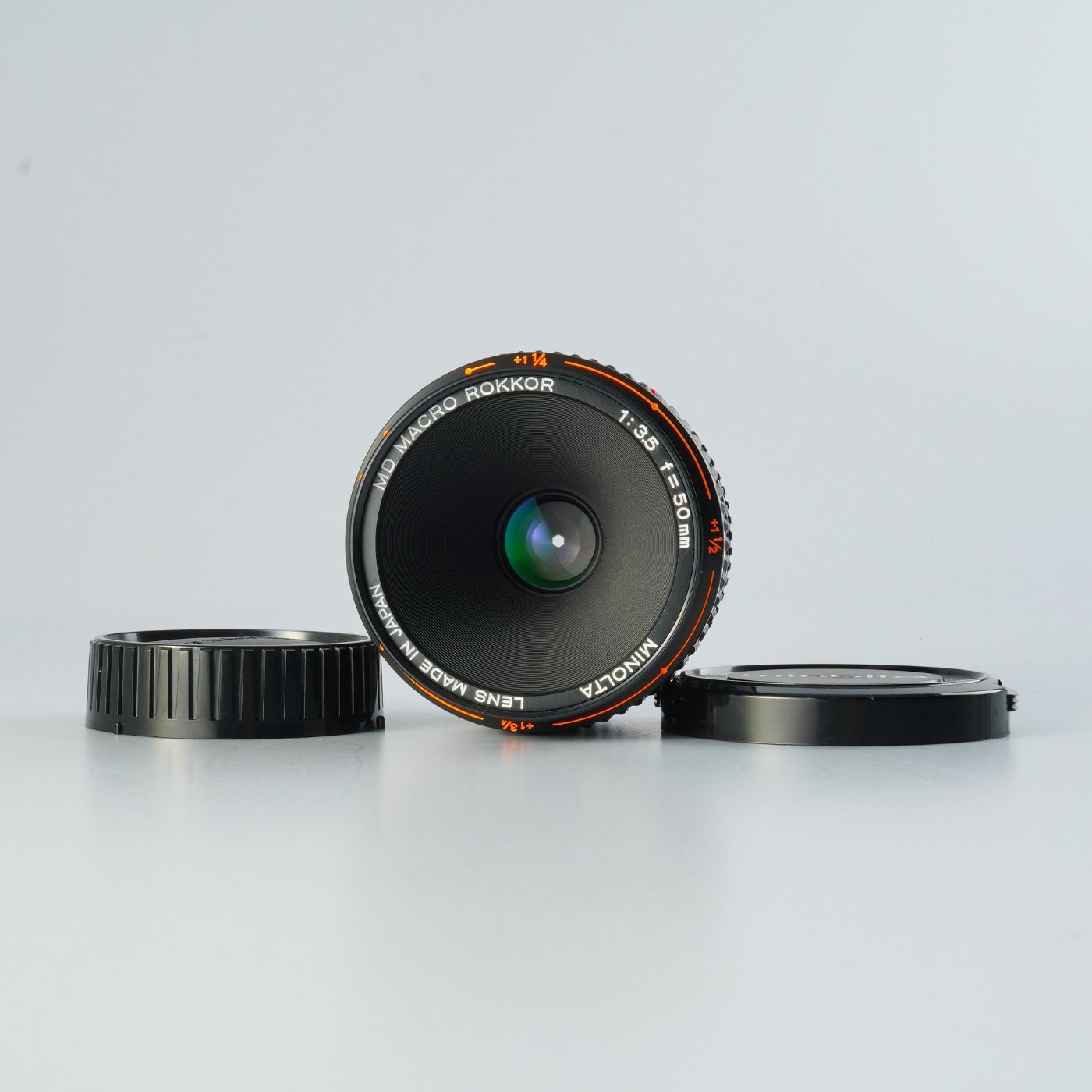 MINOLTA ミノルタ MD MACRO ROKKOR 50mm F/3.5 単焦点レンズ - メルカリ