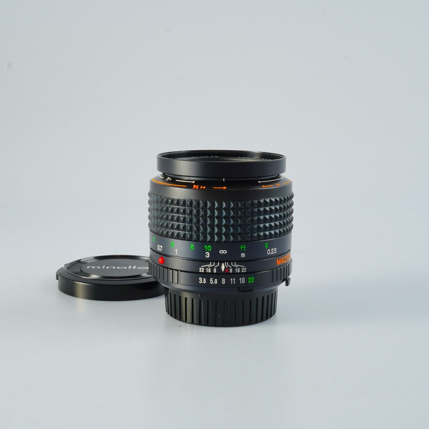 【美品】ミノルタ ロッコール MD MACRO 50mm 3.5 & 接写リング MINOLTA ミノルタ MD MACRO ROKKOR 50mm F/3.5 単焦点レンズ - メルカリ