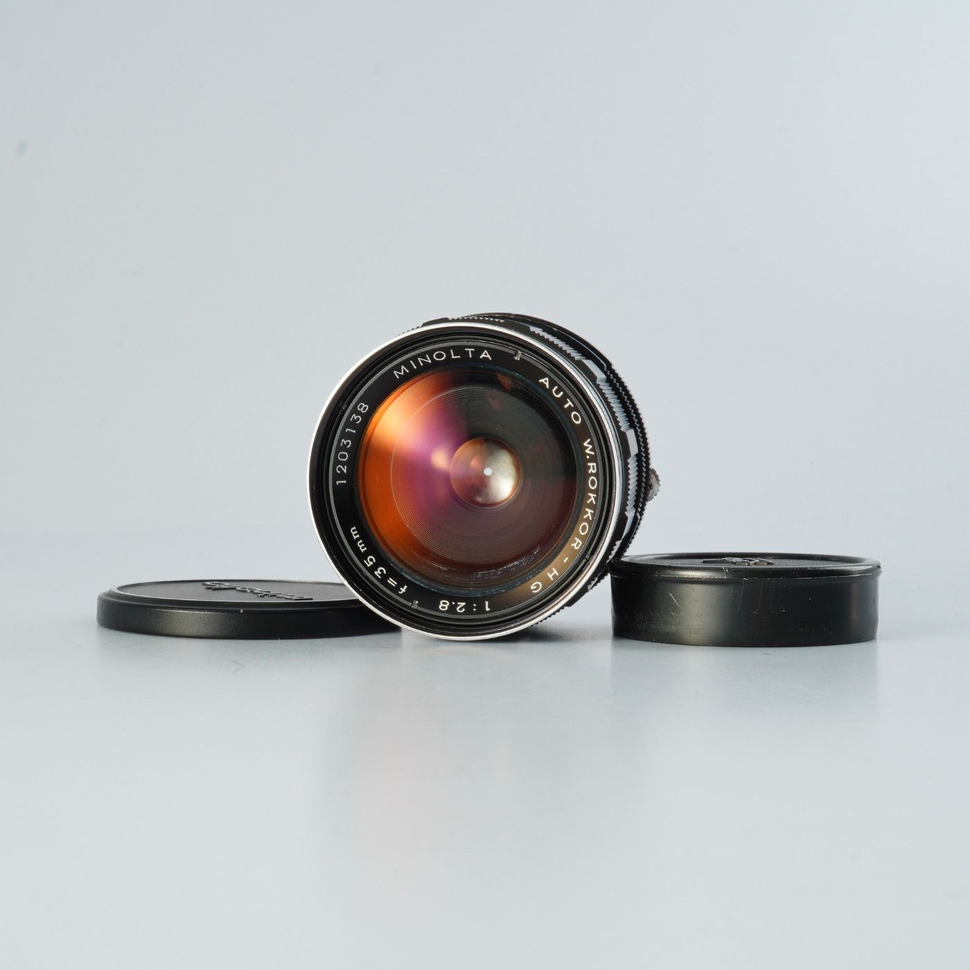 MINOLTA ミノルタ AUTO W ROKKOR HG 35 mm F 2 8 単焦点レンズ