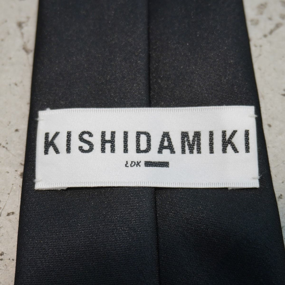 KISHIDAMIKI chain tie Black ネクタイ ネックレス chain tie - black | KISHIDAMIKI