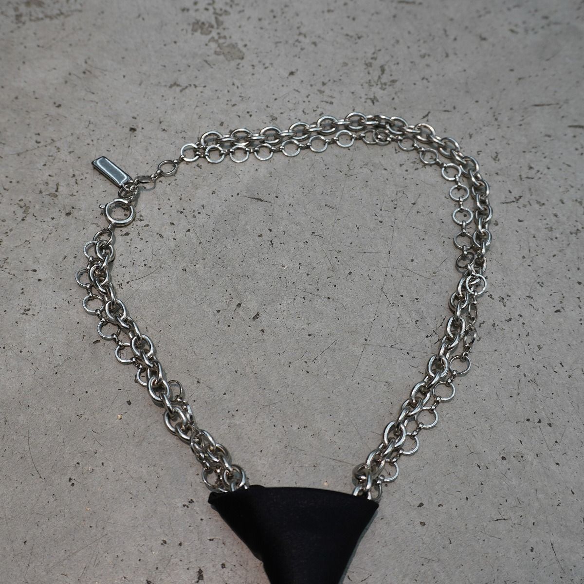 KISHIDAMIKI キシダミキ chain tie チェーン タイ ネクタイ ネックレス
