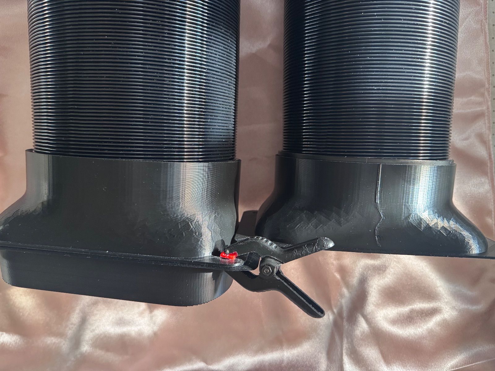 ② エコフロー ECOFLOW WAVE2 WAVE3 専用 ダクト取付用 パーツ