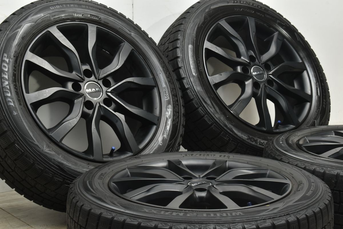 良好品 MAK ケルン 17 in 7 J 45 PCD 114 3 ダンロップ WM 01 215 60 R レクサス LBX UX C HR カローラクロス オデッセイ クロストレック