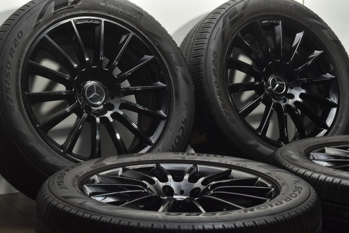 メルセデス ベンツ W 463 A Gクラス マヌファクトゥーアED 20 in 8 5 J 32 PCD 130 ピレリ スコーピオンゼロ 275 50 R 可