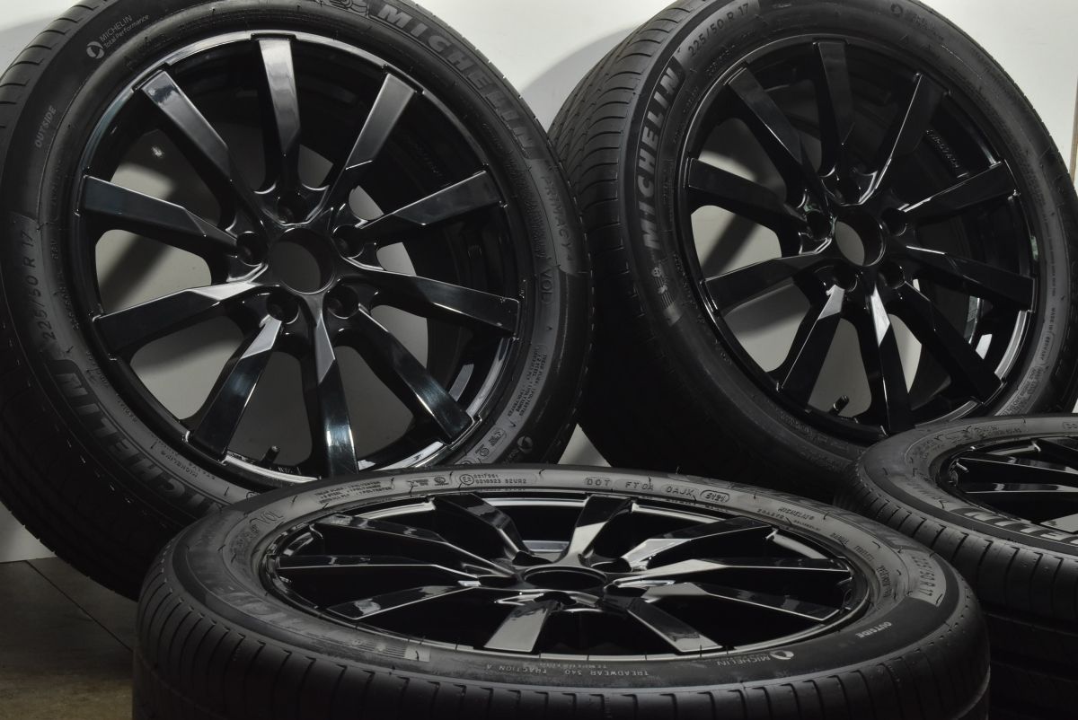 サイズ ユーロテック ガヤ10 17 in 7 J 50 PCD 108 ミシュラン プライマシー4 225 R ボルボ V 40クロスカントリー 70 VOLVO