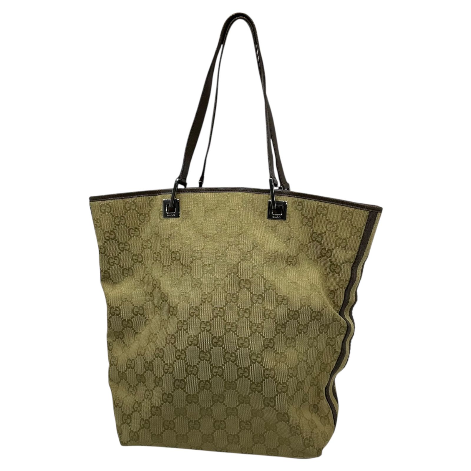 GUCCI(グッチ) GG Canvas Tote Bag GG キャンバス レザー トート