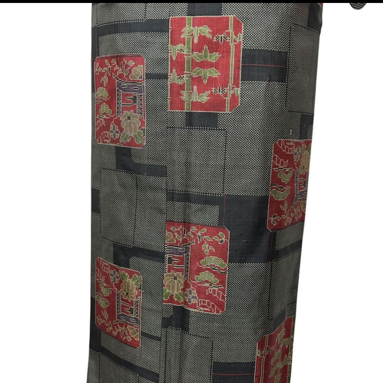 美品 袷 正絹 証紙付き 本場大島紬 フルセット 4点 158.5/64 - メルカリ