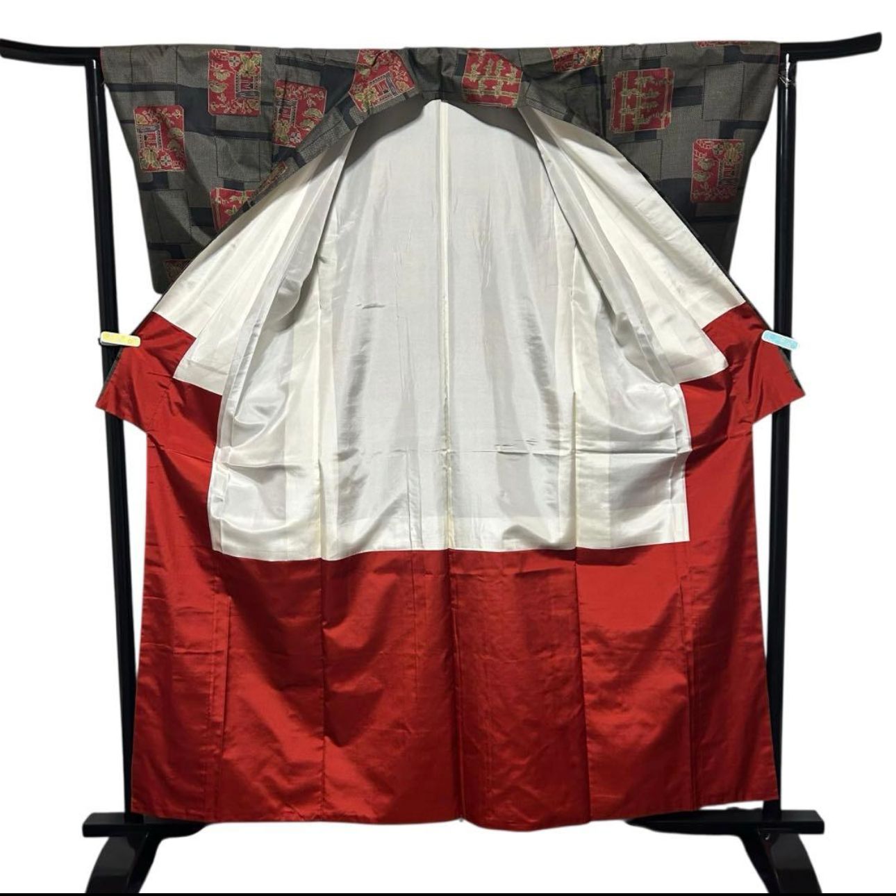 美品 袷 正絹 証紙付き 本場大島紬 フルセット 4点 158.5/64 - メルカリ