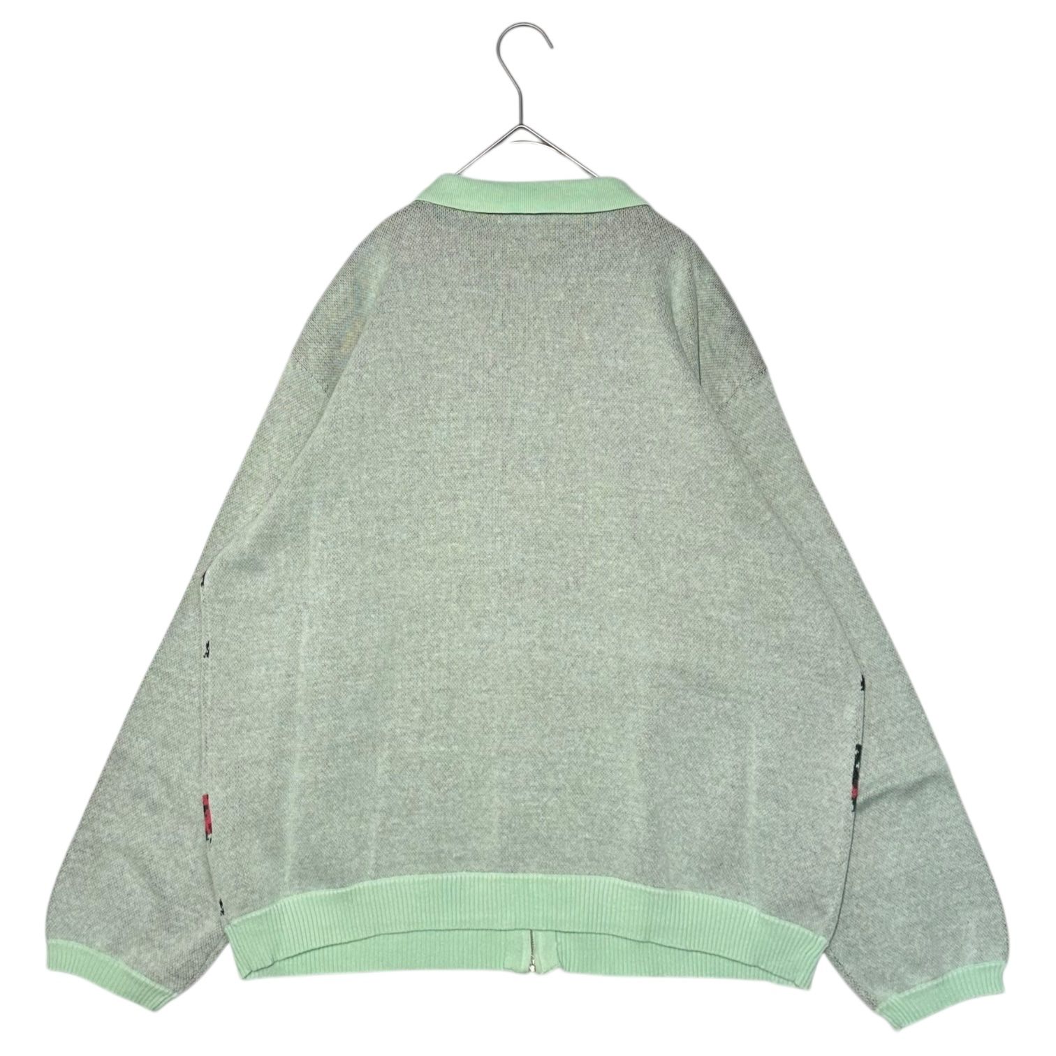 TTT MSW(ティーモダンストリートウエア) 20AW Flower Knit Polo Shirt