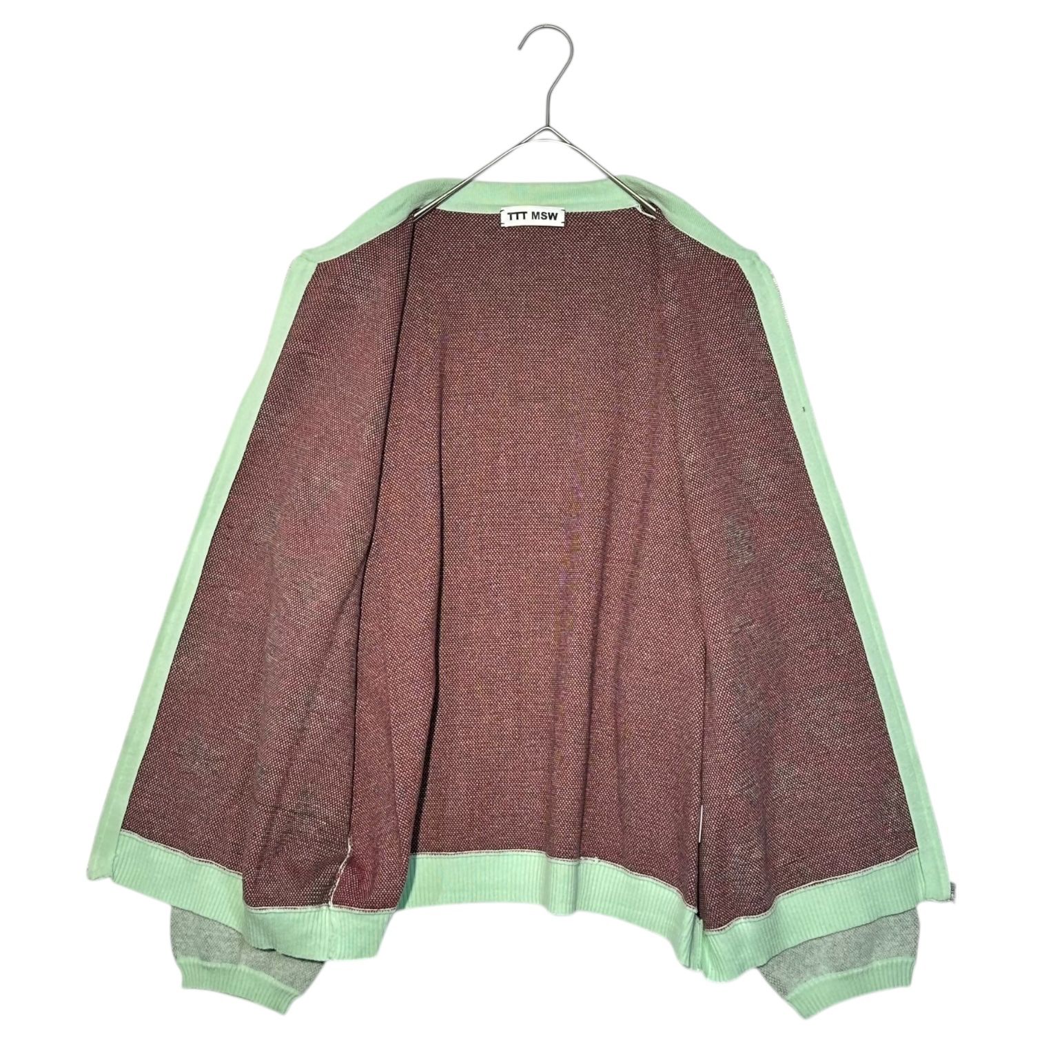 TTT MSW(ティーモダンストリートウエア) 20AW Flower Knit Polo Shirt