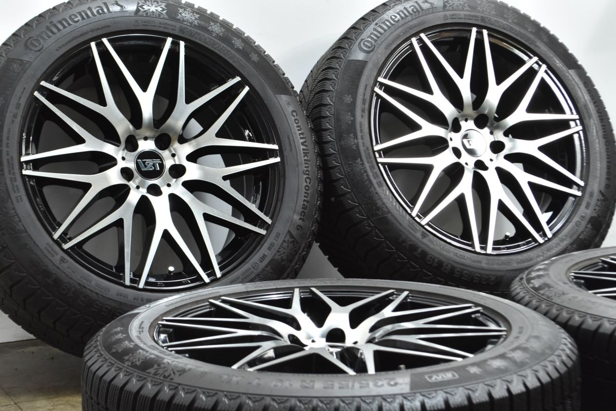 サイズ 交換用に VST Type RS 19 in 8 5 J 39 PCD 108 コンチネンタル コンチバイキングコンタクト6 235 55 R XC 60 90 可
