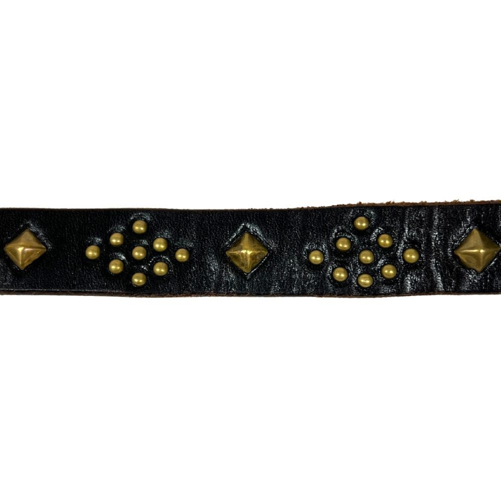 RON HERMAN ロンハーマン RHC HTC ナロー レザー スタッズ ベルト