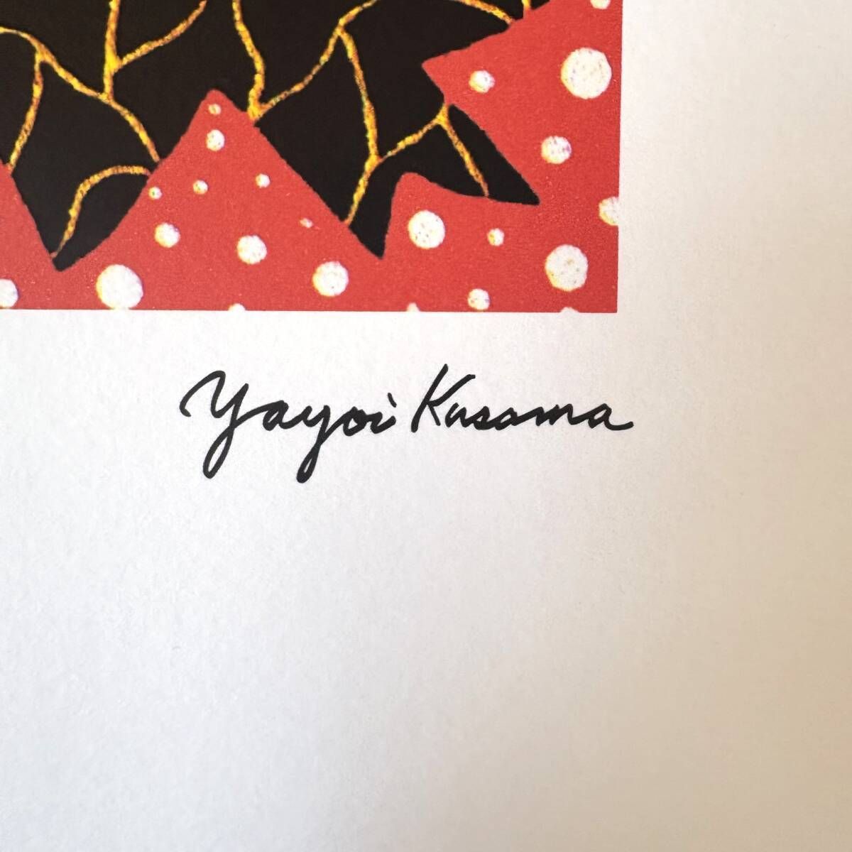 Yayoi Kusama 草間彌生《Pumpkin》サイン入りリトグラフ 限定500部 50