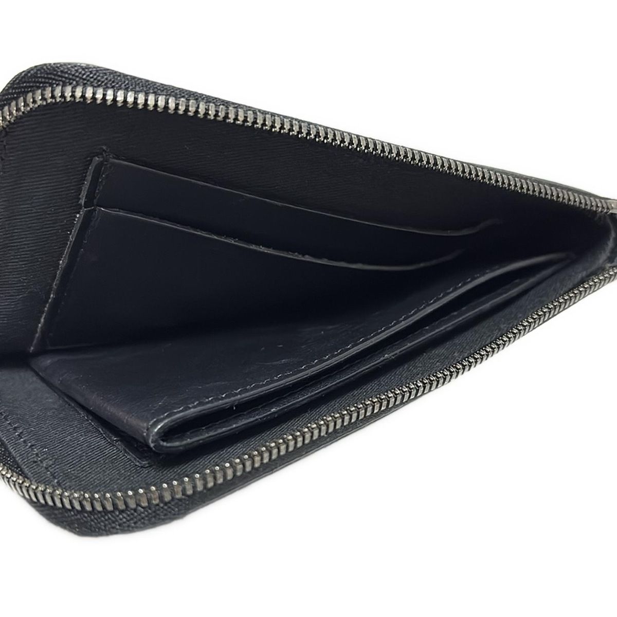 yohjiyamamoto(ヨウジヤマモト) コインケース - 黒 L字ファスナー