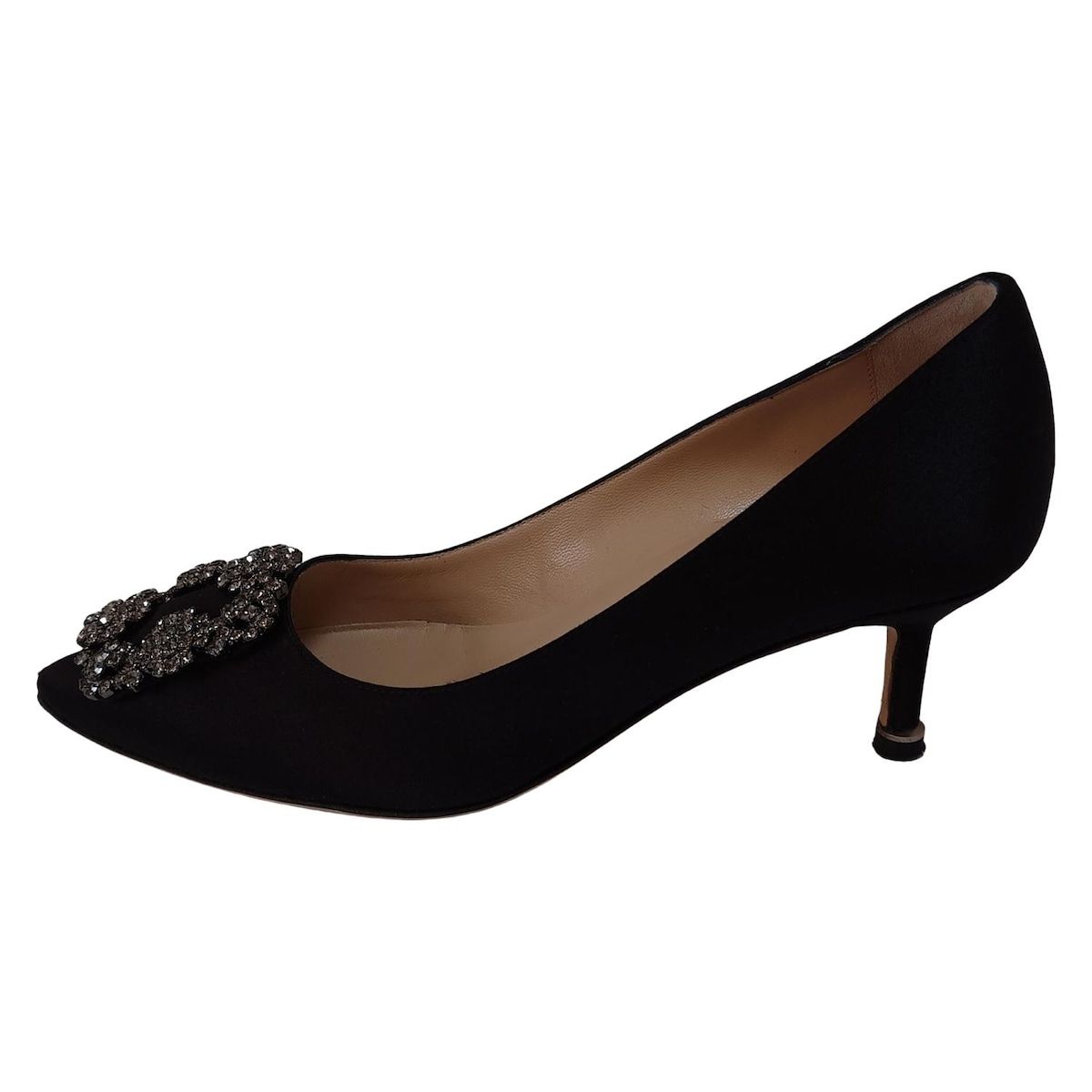 MANOLO BLAHNIK(マノロブラニク) パンプス 34 レディース - 黒