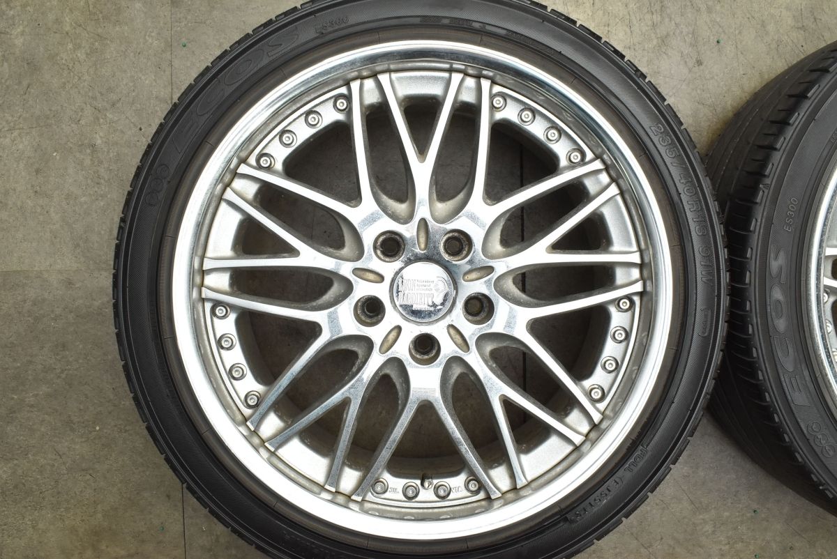 ホイールのみ可能】レオンハルト ビューゲル 18in 8.5J +42 PCD114.3