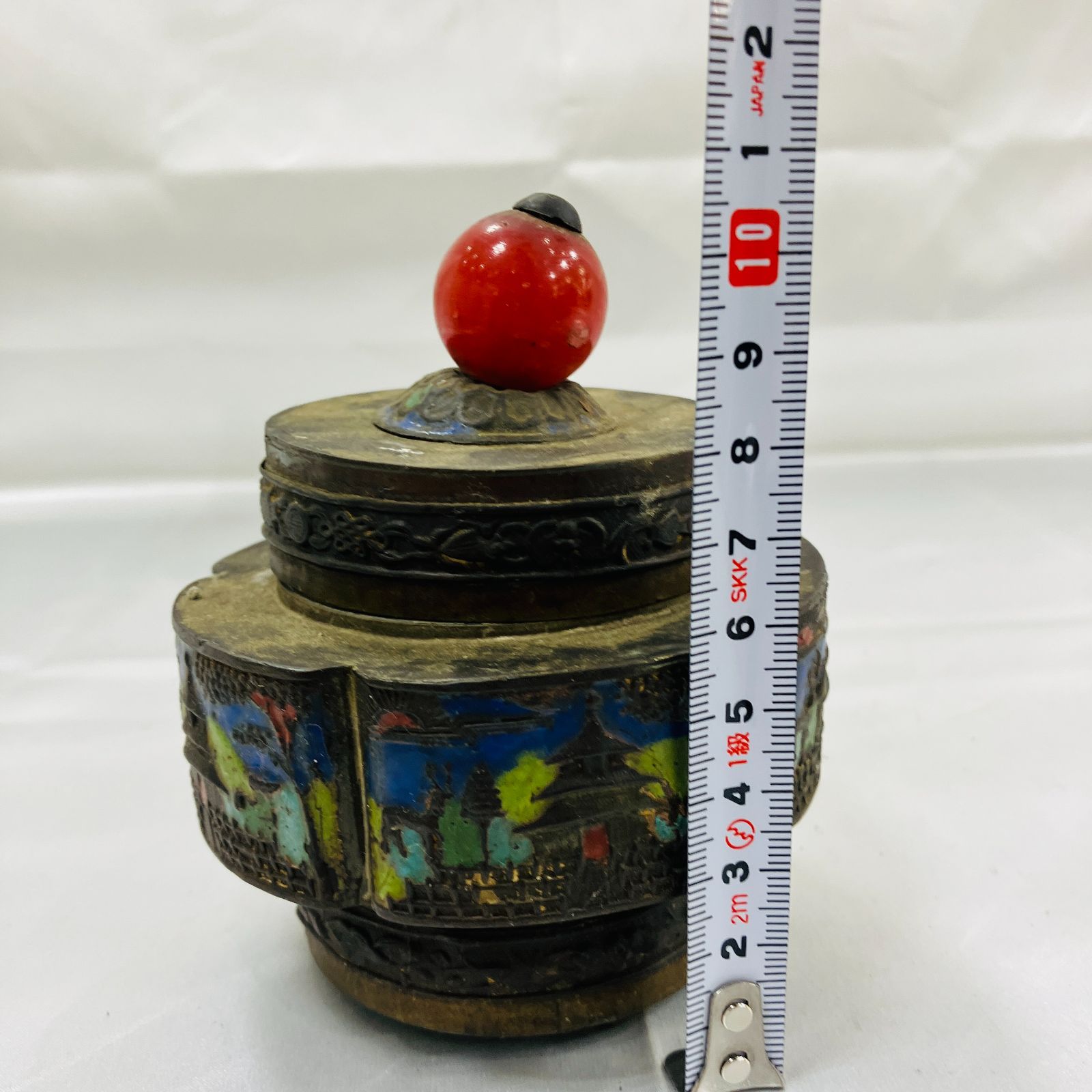 A【アンティーク】 七宝細工 置物 小物入れ - メルカリ A【アンティーク】 七宝細工 置物 小物入れ - メルカリ