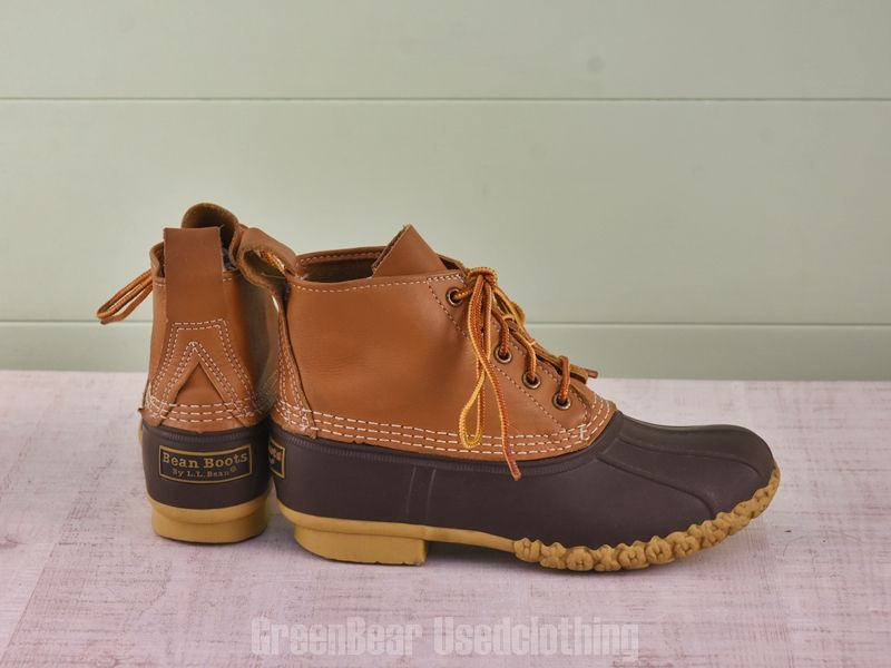 E 327 L.L.Bean ビーンブーツ 茶 レディース 7 M 24 cm