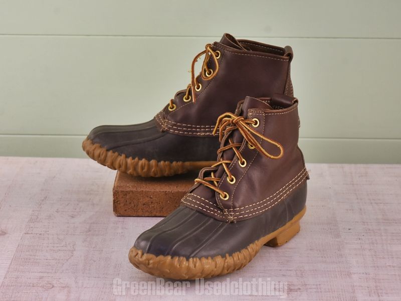 E 330 L.L.Bean ビンテージ ビーンブーツ 良い味 茶 レディース 5 M 23 cm