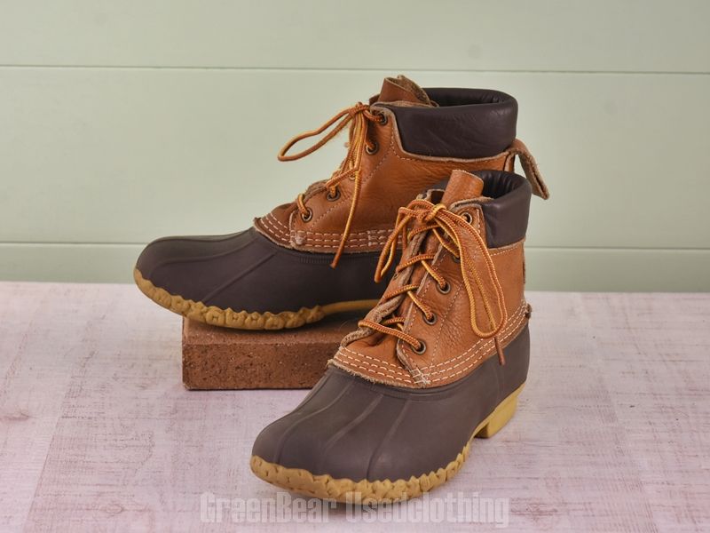 E 331 L.L.Bean ビーンブーツ 茶 レディース 24 cmくらい