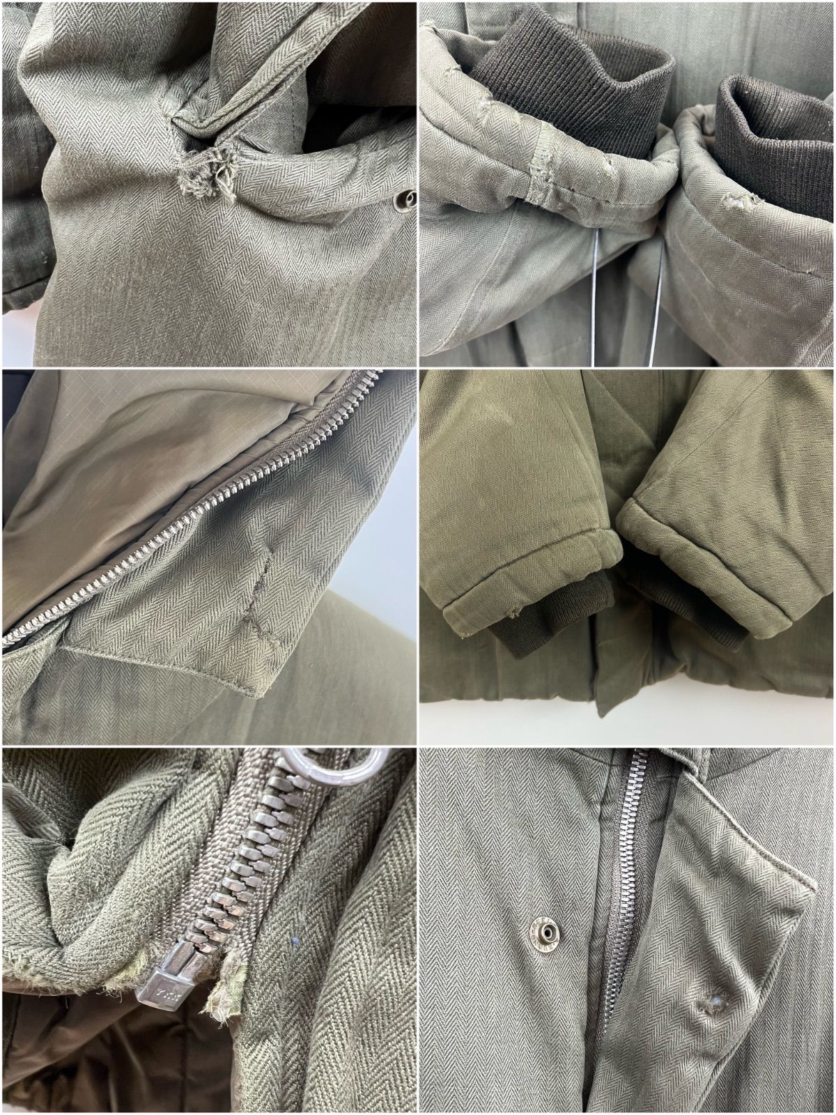 AG P.E.O.T.W. 00s archive full zip puff jacket XL エージー 中綿