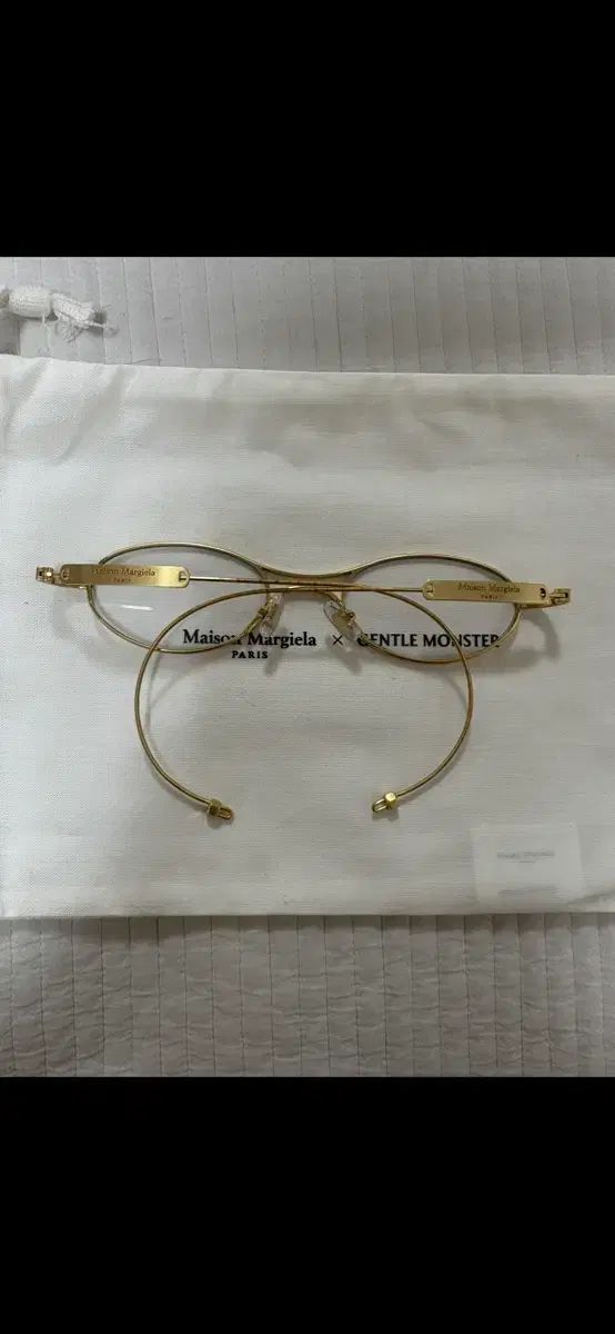 GENTLE MONSTER ジェントルモンスター Maison Margiela メゾンマルジェラ mm 220 GOLD色 メガネ サングラス 小物 レディース