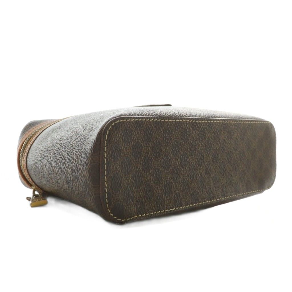 セリーヌ CELINE ヴィンテージ マカダム バニティバッグ ハンド 化粧