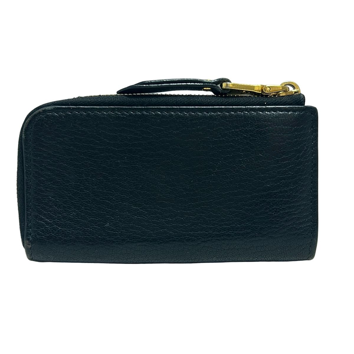 miumiu ミュウミュウ コインケース - 黒 レザー