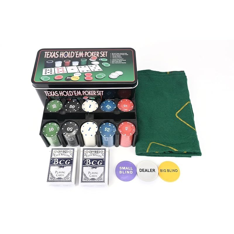 ポーカーチップ 【本格的な体験を貴方に！ PVCチップ200枚 フル